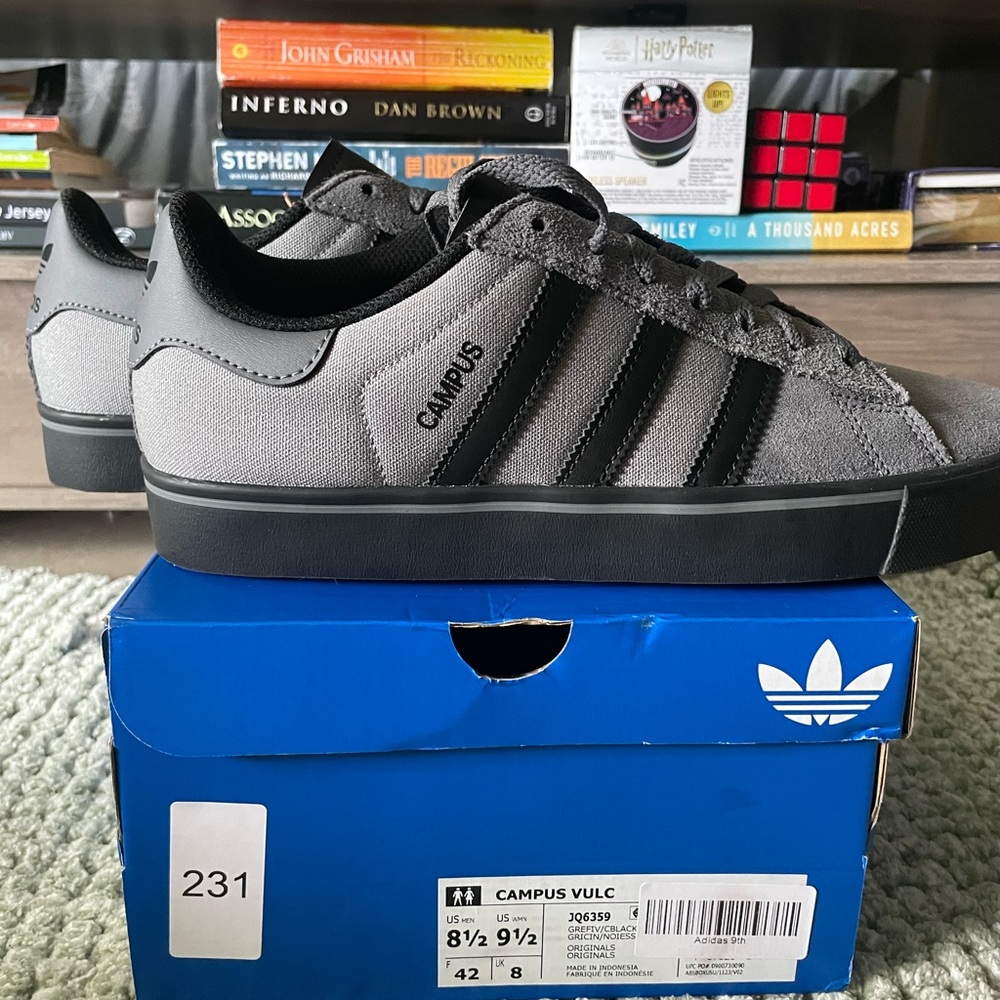 Adidas Campus Vulc Gray Sneakers Unisex